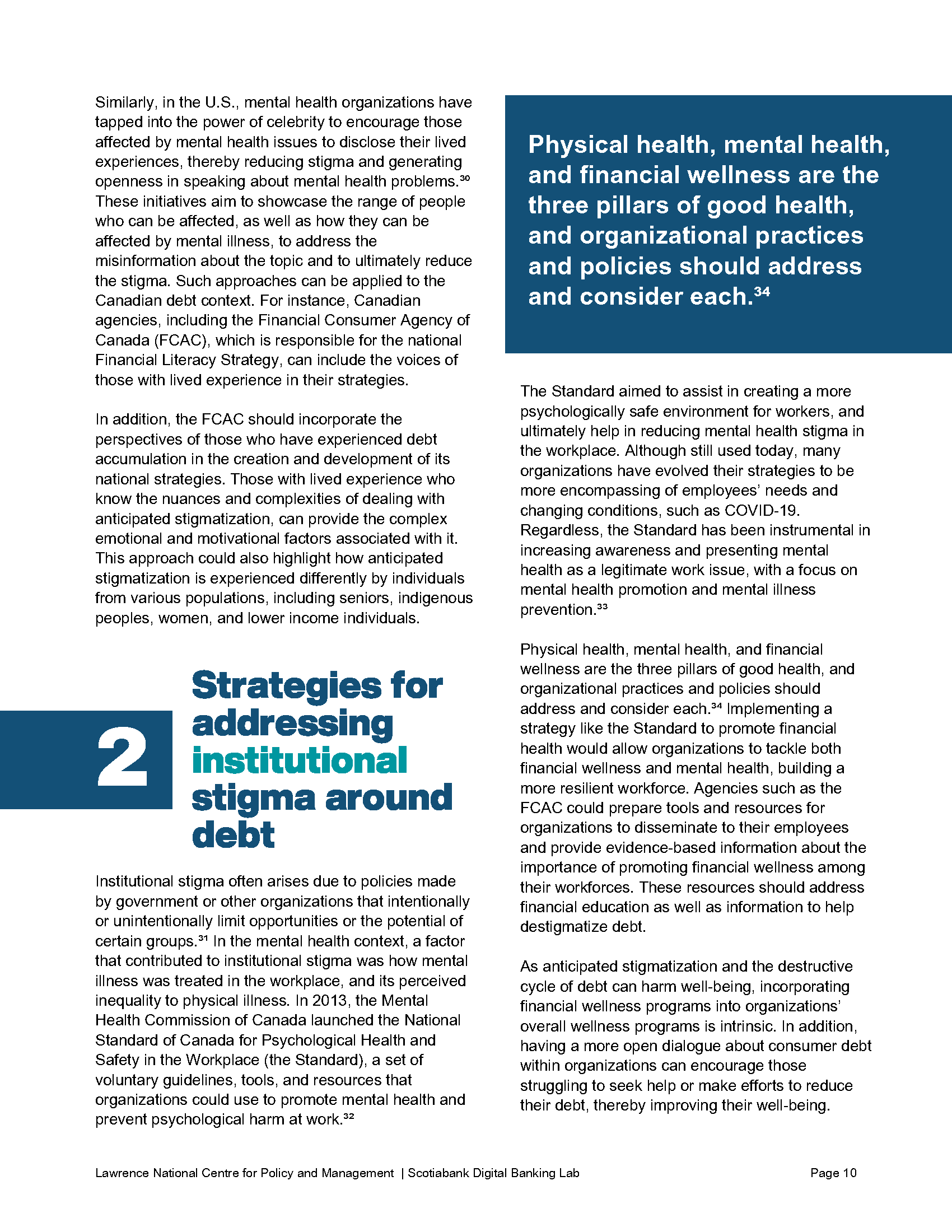 Ivey Business Case — Debt Stigmatization - 9