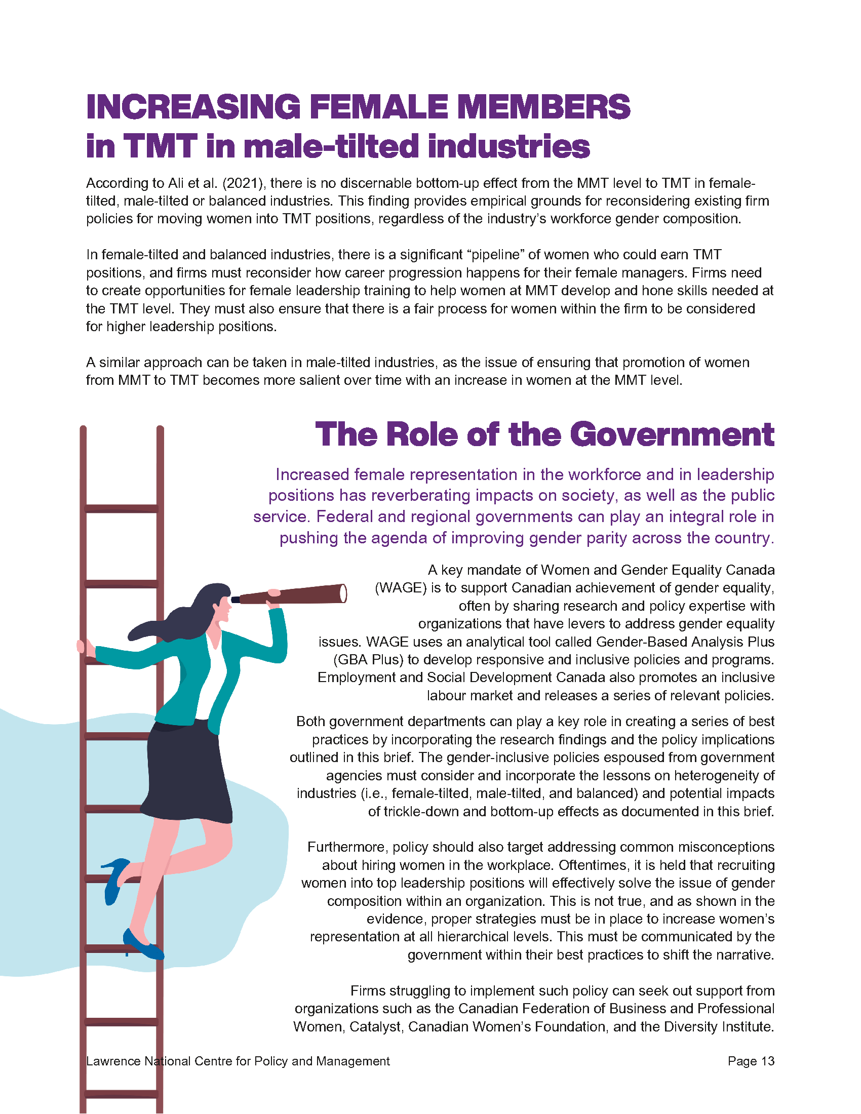 Ivey Brief — Workplace Gender Diversity - 13
