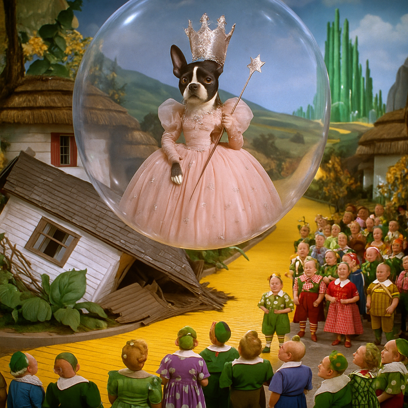 The pink bubble is non-negotiable