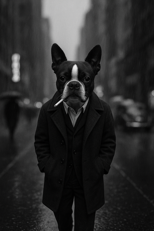 A Rebel in the Drizzle