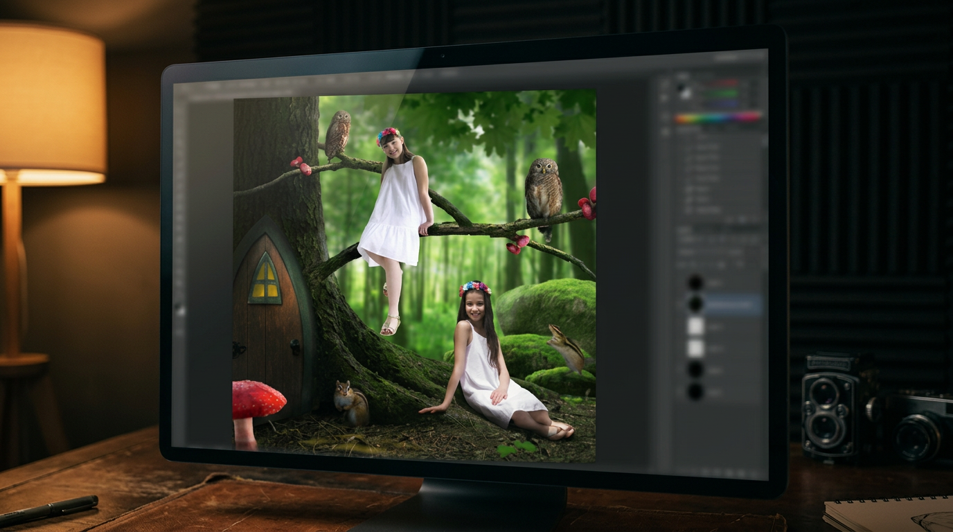 Photoshop Composite — Behind the Scenes