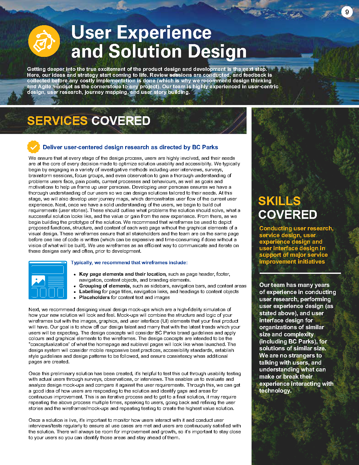 BC Parks — RFP Design & Creative Direction - 8