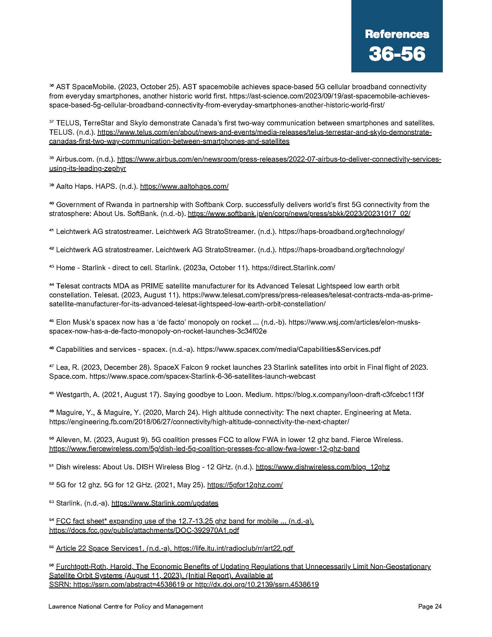 Ivey Business Case — Broadband Access - 23